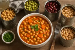 Ricette con legumi in scatola per risparmiare: la soluzione veloce e nutriente sulla tavola