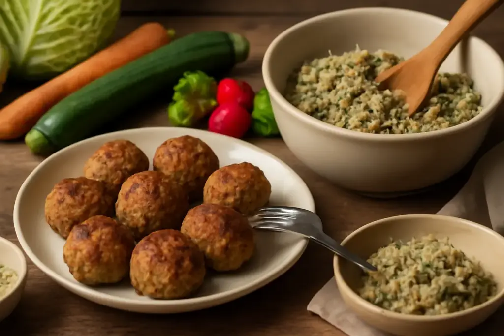 Polpette low cost con verdure di stagione: il segreto dell’impasto che non si rompe mai