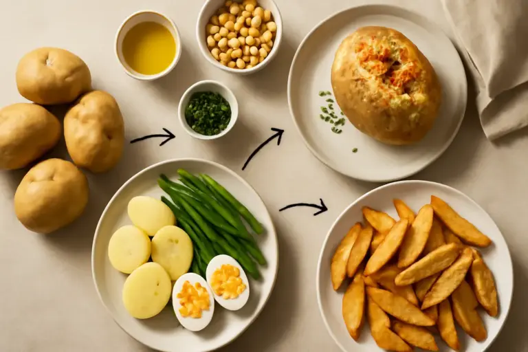 Come trasformare le patate in un pasto completo? Idee semplici e nutrienti anche con pochi ingredienti