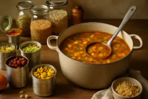 Come preparare zuppe con ingredienti di scorta? La ricetta base che salva cena e portafoglio